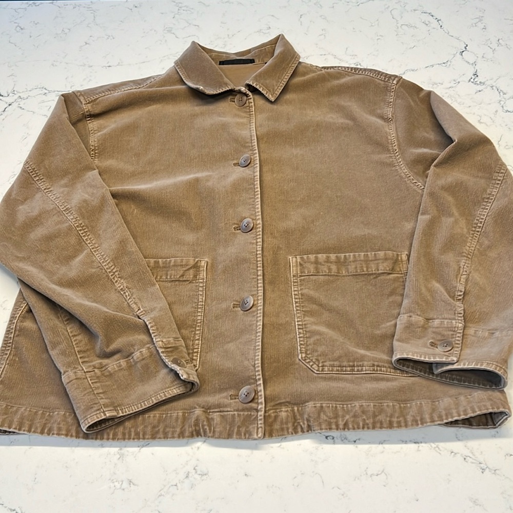 Uniqlo Brown Oversized Jacket